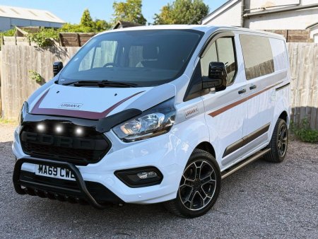 FORD TRANSIT CUSTOM 2.0 TDCI, 7 SEATER, CREWCAB, ULEZ