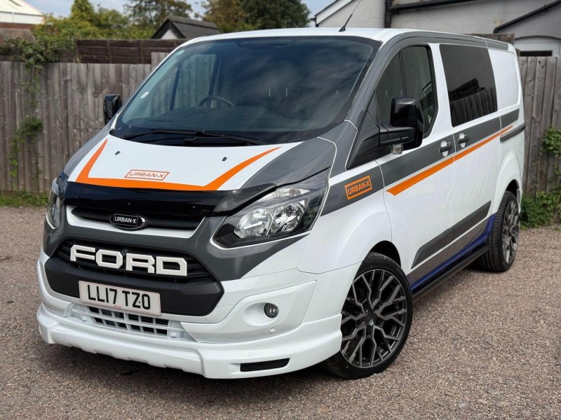FORD TRANSIT CUSTOM 2.0 TDCi, 6 SEATER, CREWCAB, ULEZ